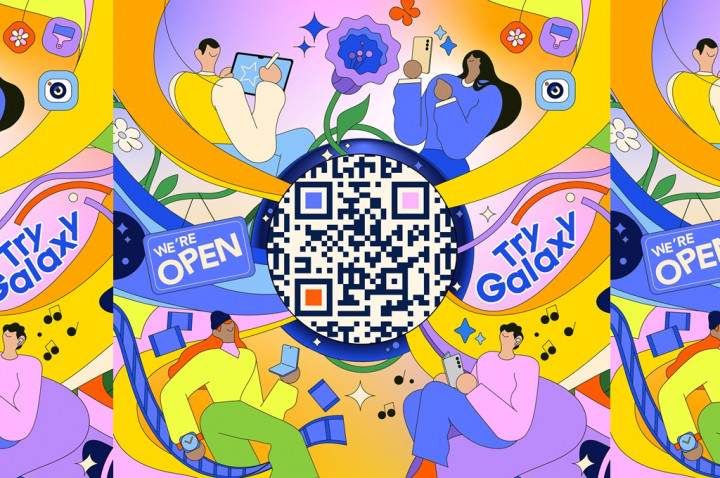 Samsung Try Galaxy untuk Rasakan Pengalaman Ponsel Lipat di HP Biasa