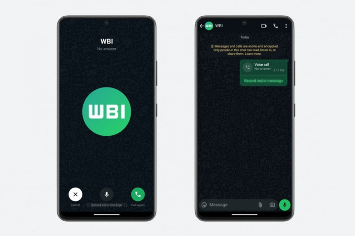 WhatsApp Luncurkan Voicemail, Panggilan Tak Terjawab Menjadi Pesan Suara