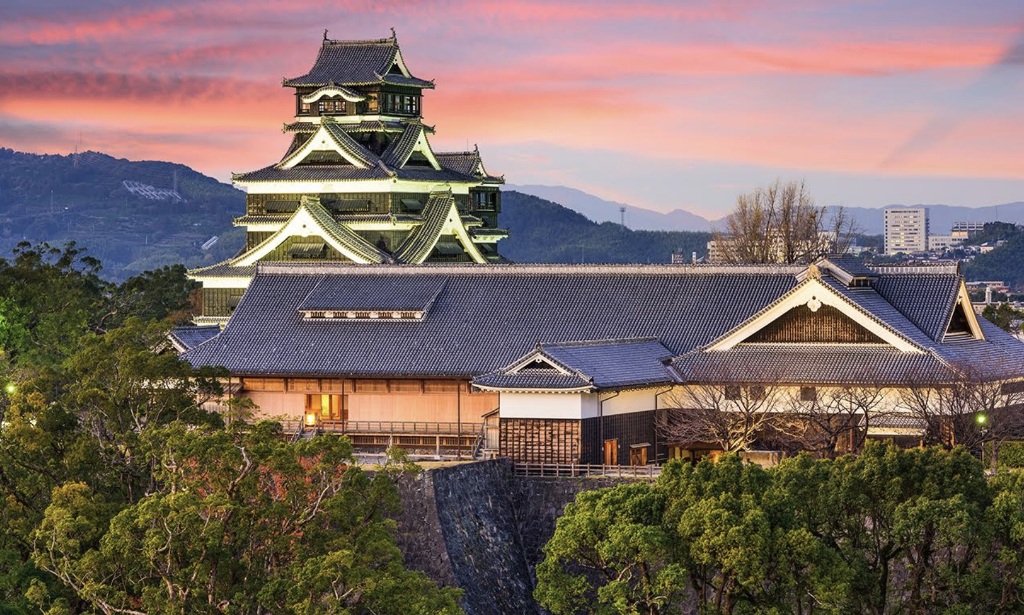 Bagi pencinta suasana tenang dan tradisional, Kumamoto adalah pilihan tepat. Dok. Tiket.com