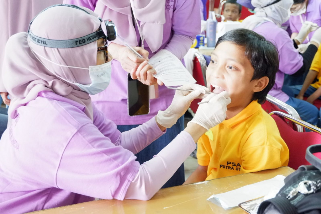 Bakti Sosial Hari Anak Nasional 2025: Senyum Sehat Anak Indonesia. Foto: IDGAI