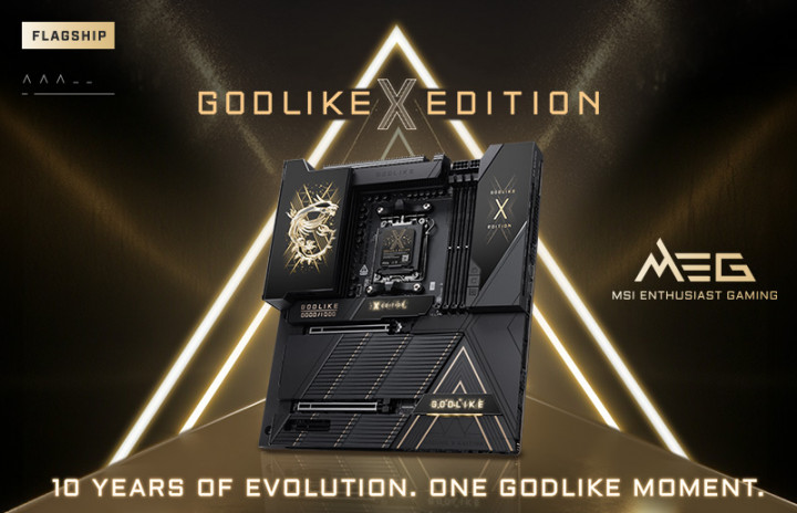 Rayakan Satu Dekade, MSI Luncurkan Motherboard Godlike X Edition