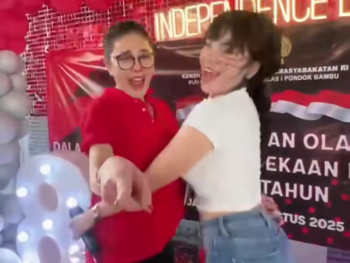 Dinar Candy Hibur Tahanan di Rutan Pondok Bambu, Nikita Mirzani Tersenyum Bahagia