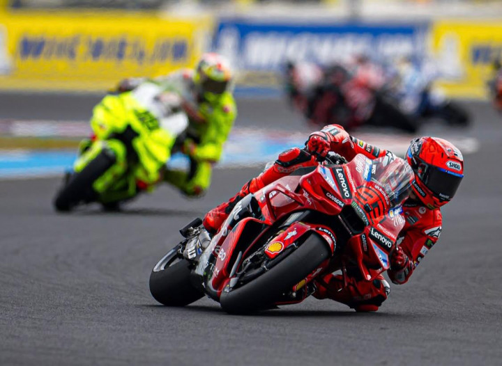 MotoGP Hungaria: Marquez Menang Lagi, Acosta Finis Kedua