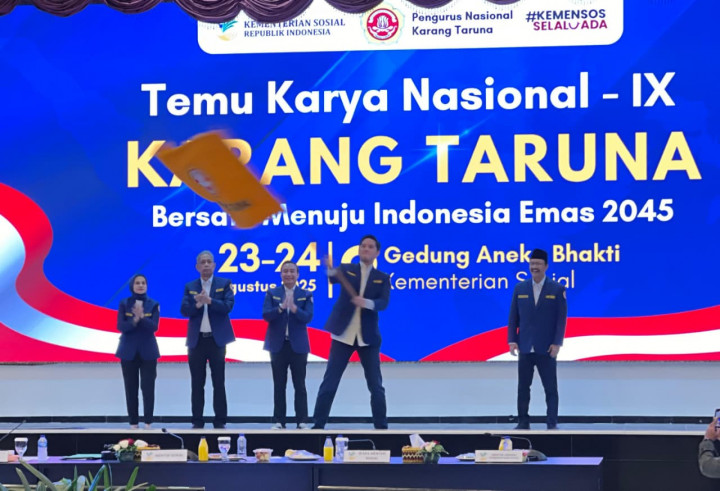 Karang Taruna Dipimpin Budi Djiwandono Lima Tahun ke Depan