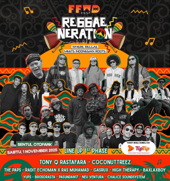 FFWD Fest Padukan Reggae dan Musik Tradisi, Hadirkan Tony Q hingga Ras Muhamad