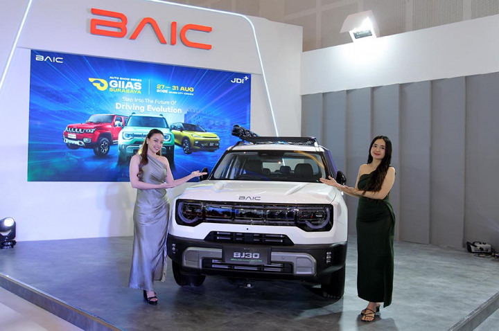 BAIC BJ30 Hybrid Melantai Di GIIAS Surabaya 2025