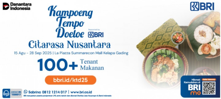 Ngidam Jajanan Legendaris? KTD 2025 Hadir Lagi dengan Konser Seru dan <i>Cashback</i> BRImo