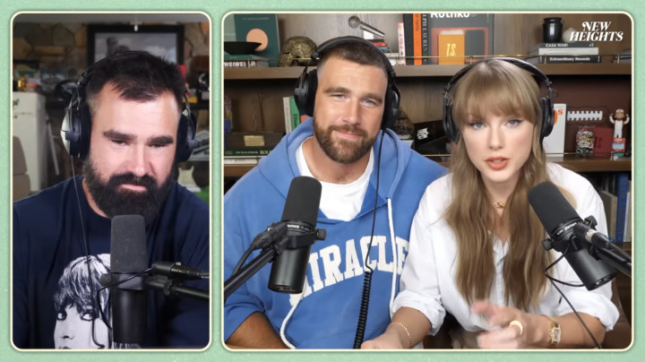 Podcast Taylor Swift dan Travis Kelce Pecahkan Rekor Dunia