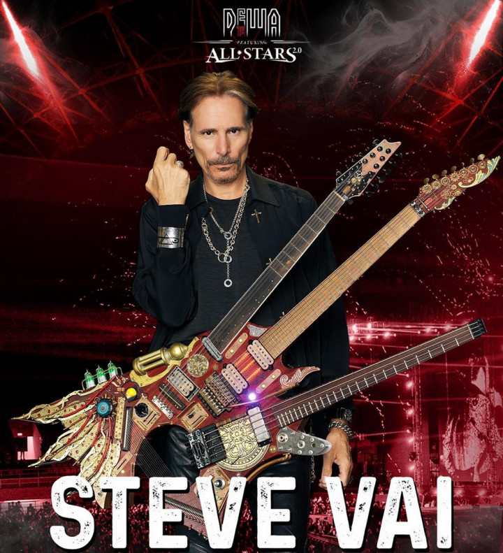 Steve Vai Gabung Konser Dewa19 All Stars 2.0 di GBK