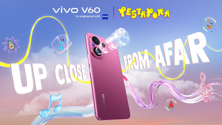 Resmi Hadir di Indonesia, vivo V60 Siap Jadi Festival Companion di Pestapora 2025