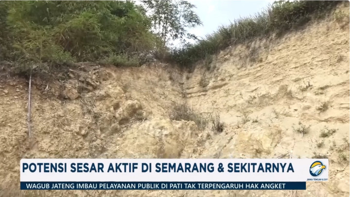 Peneliti BRIN Temukan Potensi Sesar Aktif di Semarang, Kendal dan Demak