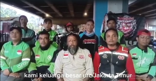  Komunitas Unit Reaksi Cepat (URC) Jaktim angkat bicara dan tarik diri dari demonstrasi karena dinilai sudah tidak murni lagi. (Foto: Dok. Istimewa)