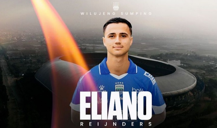 Wingback Timnas Indonesia Eliano Reijnders Resmi Gabung Persib Bandung