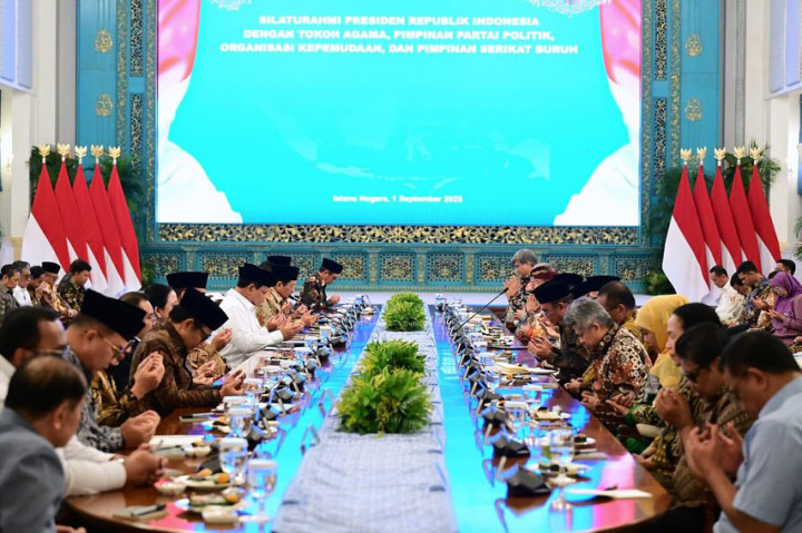 Presiden Prabowo Gelar Silaturahmi dengan Tokoh Lintas Elemen Bangsa di Istana Negara