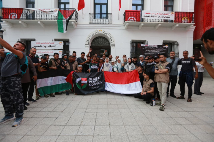 Sebelum Berlayar Menuju Gaza, Ratusan Relawan GSF Ikut Pelatihan