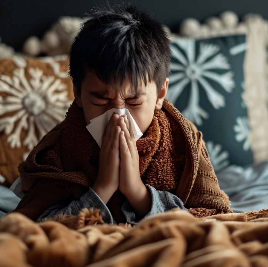 Pneumonia ringan pada anak-anak biasanya disebabkan oleh bakteri Mycoplasma pneumoniae, yang dapat menyerang orang dari segala usia. Ilustrasi Freepik
