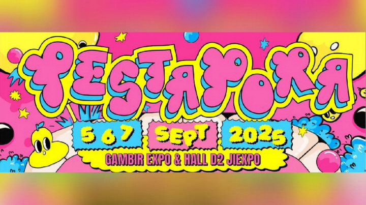 Pestapora 2025 Digelar Mulai Jam 8 Pagi, Yuk Cek Lagi Line Up dan Rundownnya!