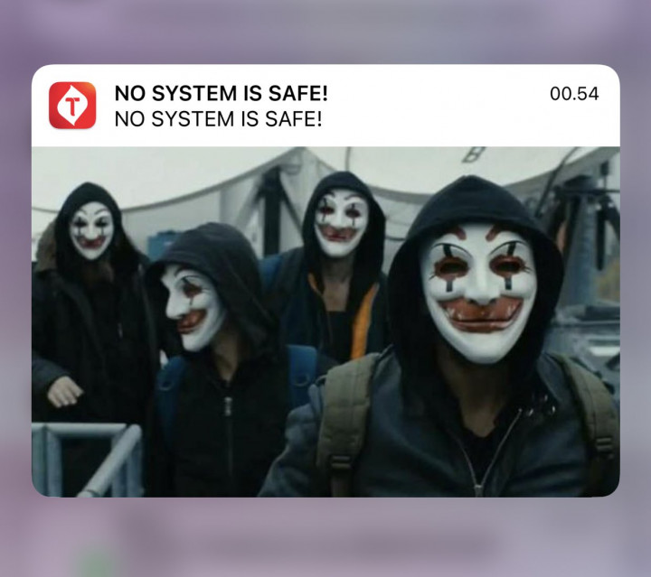 Ramai di X Pengguna Telkomsel Dapat Notifikasi “No System Is Safe”, Kena Hack?