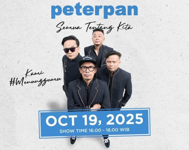 Ditunda Imbas Demo, Ini Jadwal Baru Konser Reuni Peterpan