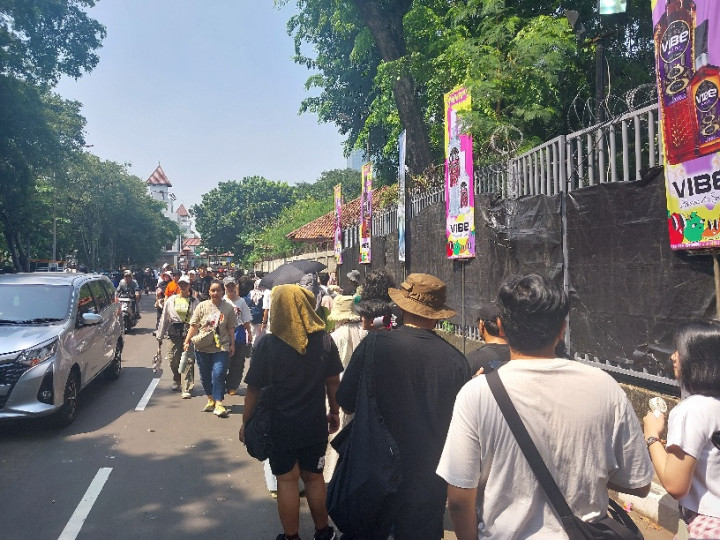 Antrean Panjang di Pestapora 2025 Hari Pertama