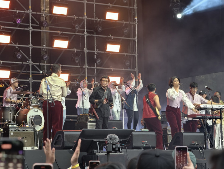 Reaksi Rhoma Irama Lagunya 