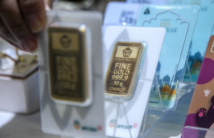 Hari Ini Harga Emas Antam Masih Stagnan
