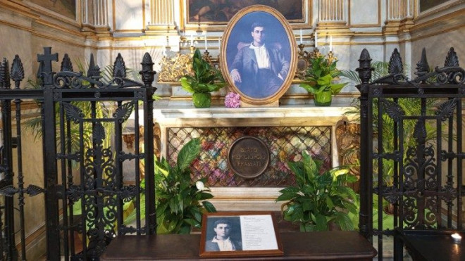 Makam Pier Giorgio Frassati di Turin. DOK Vatican News.