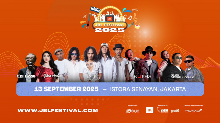 JBL Festival 2025 Hadirkan Slank hingga Tiara Andini