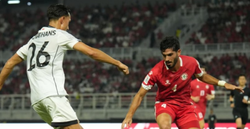 Timnas Indonesia vs Lebanon. (Foto: Dok. PSSI)