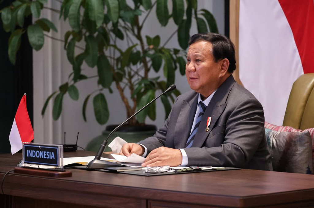 ​Presiden Prabowo Menghadiri BRICS Leaders Virtual Meeting