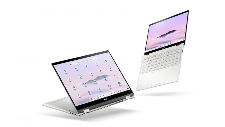 Acer Luncurkan Chromebook Plus Spin 514, Pakai MediaTek Kompanio Ultra