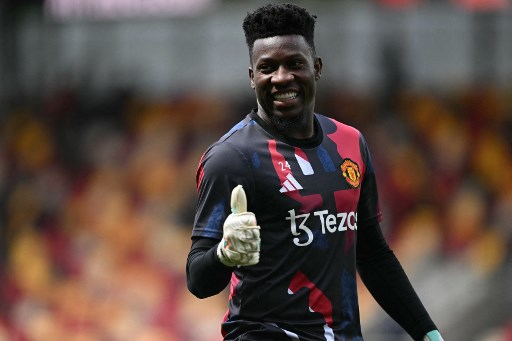 Andre Onana. (JUSTIN TALLIS / AFP)