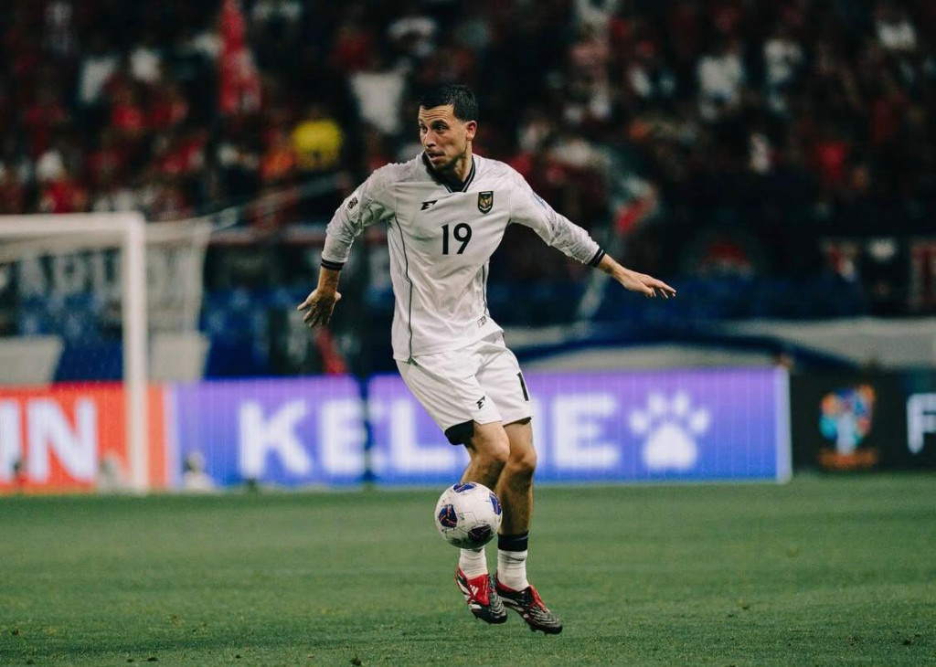 Gelandang timnas Indonesia, Thom Haye. (instagram @thomhaye)