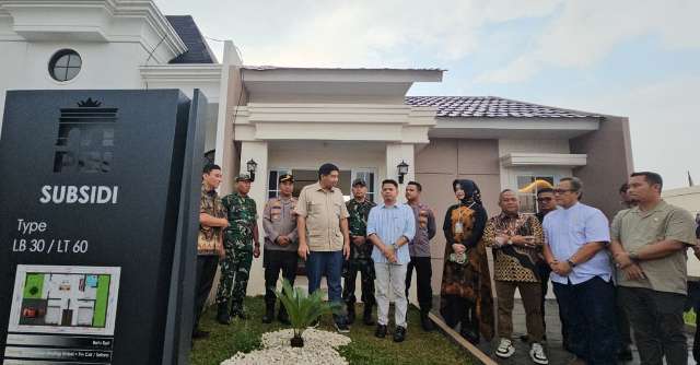 Tinjau Rumah Subsidi di Serang, Menteri PKP Dorong Anak Muda Jadi Pengembang