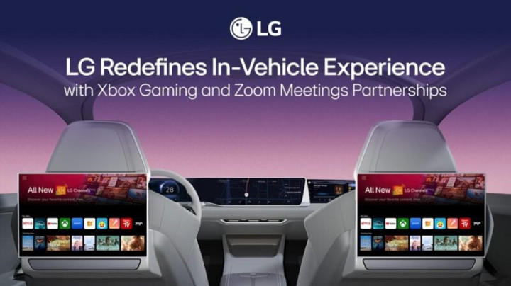 Microsoft dan LG Bawa Game Xbox Masuk Dasbor Mobil
