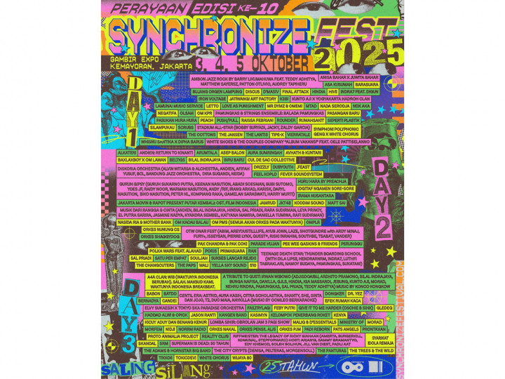 20 Line-up Spesial yang Wajib Ditonton di Synchronize Fest 2025