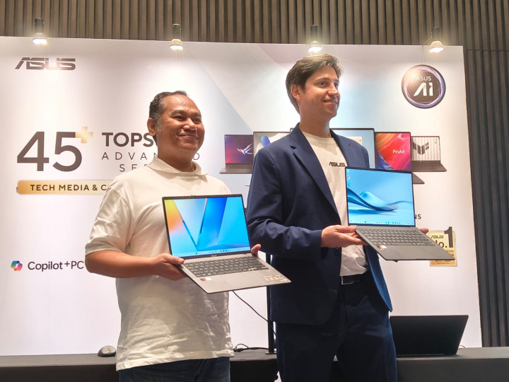 Asus Kuasai 60% Pasar Copilot+ PC Indonesia dengan NPU 45+ TOPS