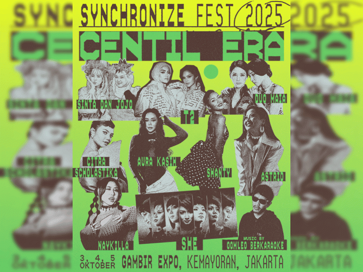 Synchronize Festival 2025 Bawa Kembali Musik Y2K Lewat 'Centil Era' Bareng Andien hingga Naykilla