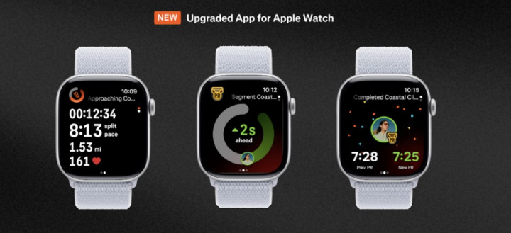 Tampilan Aplikasi Apple Watch Strava Dirancang Ulang, Ada Live Segments