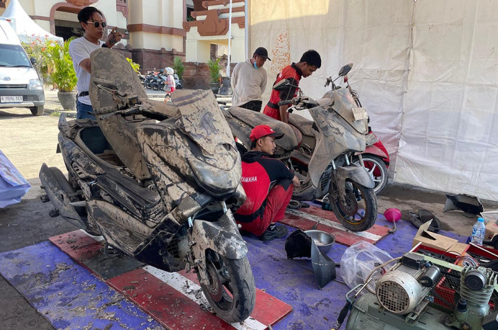 Yamaha Buka Posko Servis Gratis untuk Warga Bali Terdampak Banjir