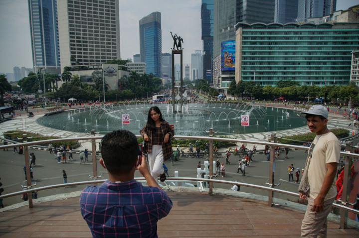 Jakarta Kondusif, Warga Beraktivitas dengan Aman dan Tentram