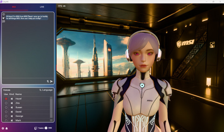 MSI Luncurkan DigiME 2.0 dengan Asisten Suara AI MIA