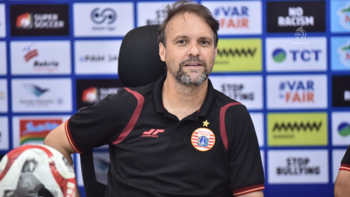 Pelatih Persija Mauricio Souza gagal membawa timnya menang saat menjamu Bali United-Foto Istimewa