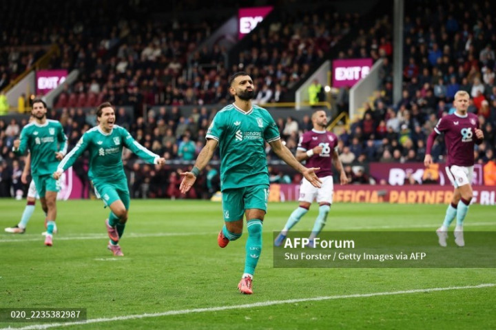 Hasil Liga Inggris: The Reds Susah Payah Taklukkan Burnley, Cetak Gol dari Titik Putih