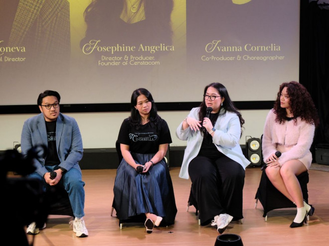 Tim produksi Rodgers & Hammerstein’s Cinderella Indonesia (Foto: dok.Fero Ronlado/CENSTACOM)