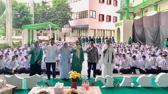 Pengenalan Budaya Akademik dan Kemahasiswaan (PBAK) Institut Ilmu Al-Quran Jakarta. DOK Kemenag