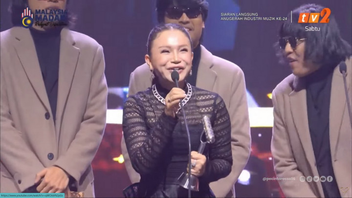 Rossa Kembali Raih Penghargaan Musik di Malaysia