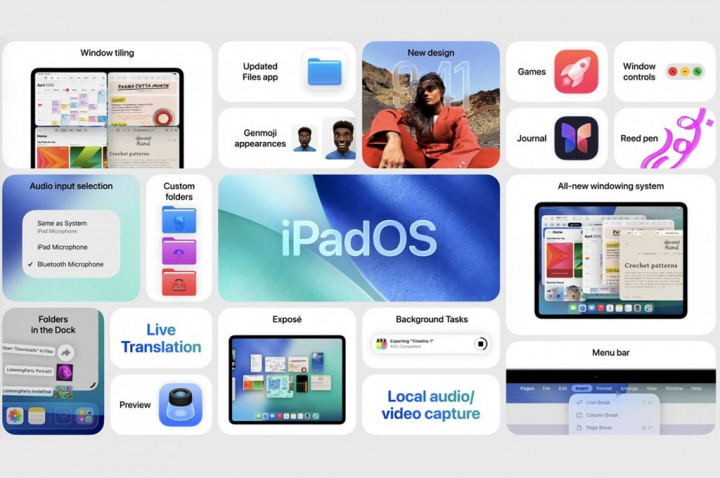 iPadOS 26 Resmi Hadir, Tampilan iPad Jadi Lebih Mirip Komputer
