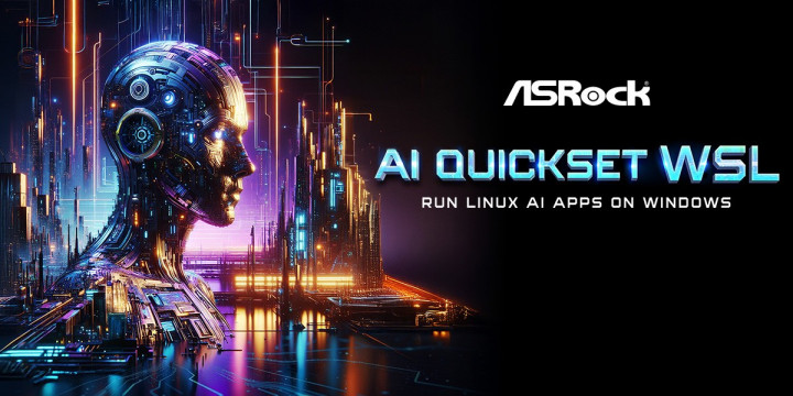 ASRock AI QuickSet WSL Permudah Penggunaan Aplikasi AI Linux di Windows