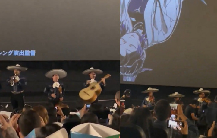 Momen Unik Grup Mariachi Nyasar di Penayangan Film Demon Slayer: Infinity Castle